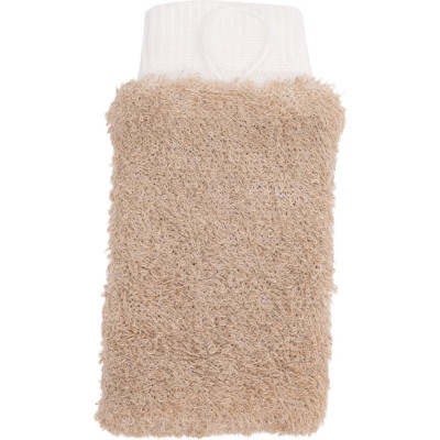 Мочалка Banika "Рукавица", лён, 23x11см М42