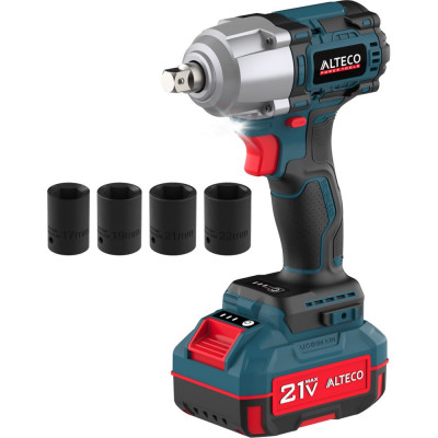 Бесщеточный аккумуляторный ударный гайковерт ALTECO CIW 21-500 BL 71516