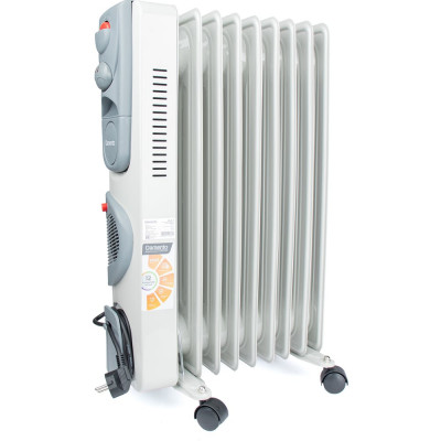 Масляный радиатор Damento с тепловентилятором REA- 9, 2000 Вт, регулируемый термостат, 3 реж.мощности (1/28) 016919