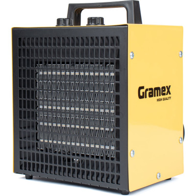 Электрическая тепловая пушка Gramex SHG-GR-3000, керамический нагреватель, мощность 3000 Вт (1/1) 022966
