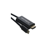 Кабель-адаптер Telecom USB 3.1 Type-C/m - HDMI A/m, 4K 30Hz, 1.8m TCC005-1.8M