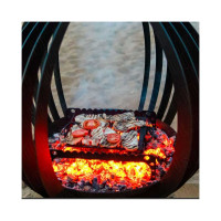 Подставка под шампура и решетка гриль для очага Сфера FIRE-HOUSE PRG-47