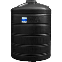 Овально-вертикальный бак 2000л черный AQUAPLAST 4650017955242