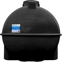 Овально-горизонтальный бак 5000л черный AQUAPLAST 4650017955303