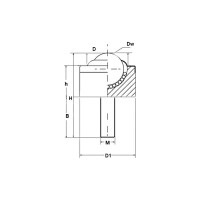 Шариковая опора ISKRA CY19D