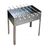 Мангал "стандарт" с 6 угловыми шампурами Grillkoff 8