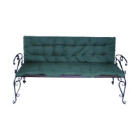 Набор: лавка садовая складная для дачи и две подушки TALMICO 0401 NAB0401