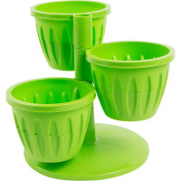 Горшок ООО КЗНМ каскад салатовый 0,7л d29 524212