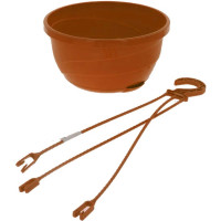 Горшок ООО КЗНМ Мальва терракотовый, d25, 4.7л 524228