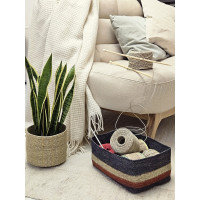 Плетеное кашпо Covali джут SB-4289