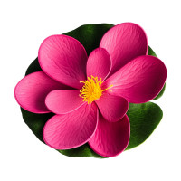 Декоративная магнолия для пруда INBLOOM ПВХ, 15 см, 4 цвета 171-002