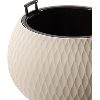 Кашпо ЗПИ "Альтернатива" жемчужина 4л, бежевое М8721