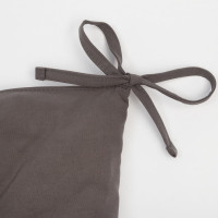 Сидушка на стул Этель Kitchen 42x42 см, серая, 100% хлопок, саржа 220 г/м2 7865988