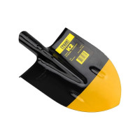 Штыковая усиленная лопата Гранит K2 крашеная, 0.7 кг, рельс. сталь K2 K