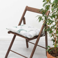 Сидушка на стул Доляна Tropics 42x42x7 см, 100% хлопок, 164 г/м2 7533959