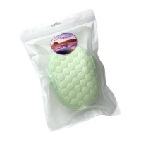 Губка-мочалка для тела EUROHOUSE банная 10x15x5см, полиэстер 16142