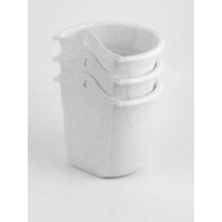 Настенное кашпо Авион 2 л, мрамор, 3 шт AV 09