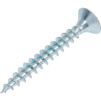 Универсальный саморез Стройметиз 6,0х45 белый цинк уп. 100 шт. коробка 2151875