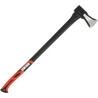 Колун кованый INTERTOOL 2200 г, ручка из фибергласса HT-0275