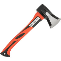 Колун кованый INTERTOOL 1000 г, ручка из фибергласса HT-0274