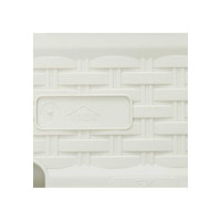 Балконный ящик IDEA РОТАНГ 400 М 3225 белый ротанг