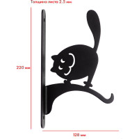 Декоративный кронштейн ООО СКП Веселый Кот, 22х16 см КК-001