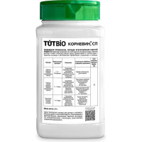 Стимулятор корнеобразования TUT БИО КОРНЕВИН 250 г, банка с крышкой сито 139839