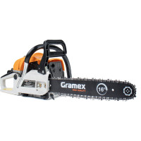 Пила бензиновая цепная Gramex CS-1629 2,2кВт/2,9л.с, шина 16", 40 см; 0,325; 1,3мм-64зв (1/2) 98045