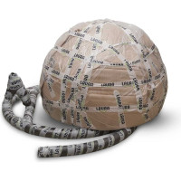 Подвесное кресло-кокон Лаура ALICANTE белый + каркас,подушка чёрная ALI 205