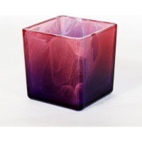 Кашпо-Подсвечник ЭЛЕТЕХ Куб алеб.крш.роз.фиол./С 4840155662_