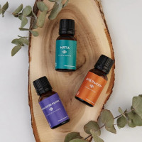 Набор масел эфирных ГлавБаня апельсин, мята, можжевельник, 3x15мл Б703.