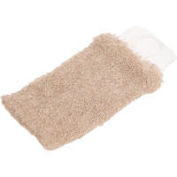 Мочалка Banika "Рукавица", лён, 23x11см М42