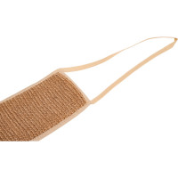 Мочалка с ручками двухсторонняя Banika "Длинная" РАМИ/Air-Mesh", крапива, 37x11см М3005