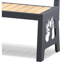 Скамейка садовая Гео-Мебель FG011