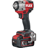Аккумуляторный ударный гайковерт FLEX IW 1/2 400 18.0-EC 5.0/Set 531504