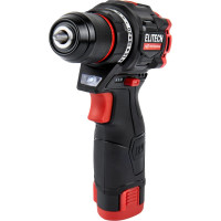 Дрель аккумуляторная Elitech CD 12L2 (12В, 2х2Ач, 40Нм, BL) HD 205713