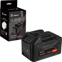 Аккумулятор DEKO UNV6.0 EXTRA, Li-ion, 20В, 6.0А_ч, с повышенной токоотдачей 063-4498