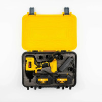 Гайковерт ударный аккумуляторный бесщеточный EDON AAW-21/300BL, 21 В, 300 Н·м, Li-Ion 2x3,0 А·ч, зарядное устройство 1x1 А 25088