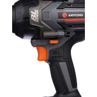Бесщеточный ударный гайковерт Anycons AC-SD-850, 850Нм, 21В, без акб AC-SD8500