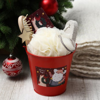 Подарочный набор Этель Winter magic полотенце 30x60 см и акссесуары (4 предм) 10711905