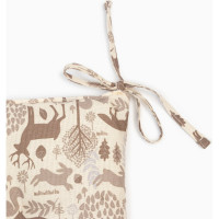 Сидушка на стул Доляна Forest dwellers 42x42 см, 100% хлопок, рогожка 164 г/м2 9082575