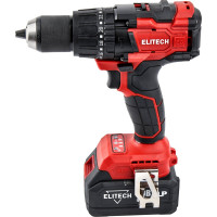 Дрель аккумуляторная ударная Elitech ДА 21УБЛ2 (20В, 2*4Ач, 120Нм) 205683