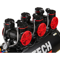Безмасляный малошумный компрессор Elitech ACF 900-160S HD 206465