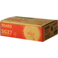 Краскопульт BRADO SG27 (1 мм, 3-4 бар, 200мл. алюминиевый бак, верхний боковой) 00-00019482