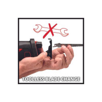 Пила сабельная аккумуляторная Einhell PXC TE-AP 18/26 Li, 18 В, ход 26 мм, 0-2600 мин, Quck + 1 акк. 4 Ач + ЗУ 3 А 4326290SET