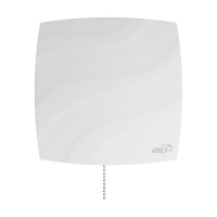 Вентилятор накладной ERA WAVE D100 обратный клапан тяговый выключатель WAVE 100C-02