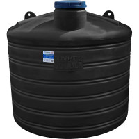 Овально-вертикальный бак 5000л черный AQUAPLAST 4650017955266