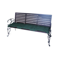 Набор: лавка садовая складная для дачи и две подушки TALMICO 0401 NAB0401