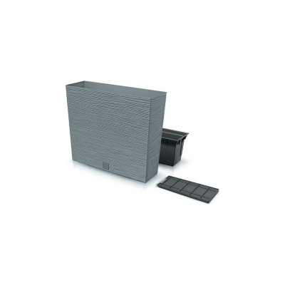 Prosperplast DFC600T 422U Цветник FURU CASE TOWER 580мм 180мм h498мм beton с вкладышем 066757