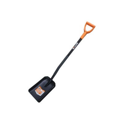 RITTER Лопата совковая Garden SolidS1 классическая, стальной черенок, сварное соединение, ручка ABS пластик RG11012021